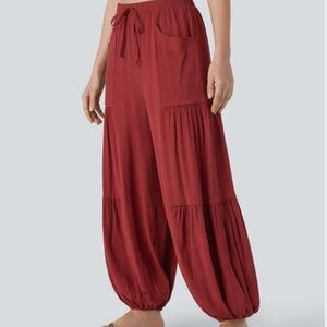 Halara - Mid rise drawstring pocket relax joggers